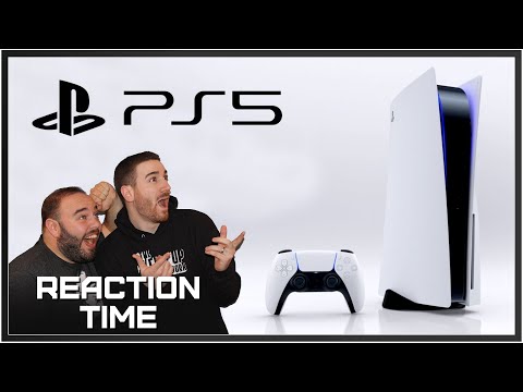 PlayStation 5 Console Design Reveal - Reaction Time!