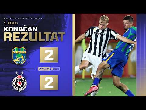 FK Zemun 2-2 FK Partizan Belgrad 