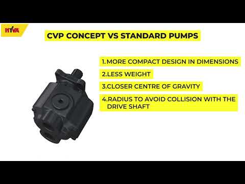 HYVA gear pump CVP - the newest solution