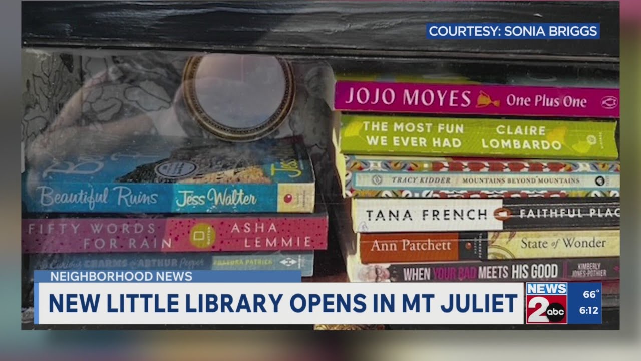 New Little Free Library pops up in Mt. Juliet