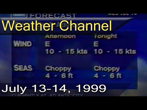 WeatherStar XL from near Atlantic City, NJ - July 13-14, 1999