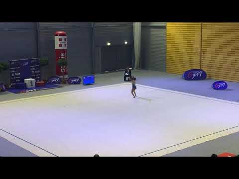 Lou Ann Neusch mains libres  - Nat B 12-13 ans - France Chambéry 2019