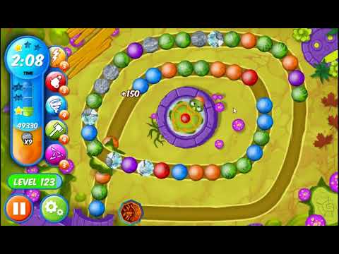 Marble Woka Woka Level 123 - NO BOOSTERS 🐢 | SKILLGAMING ✔️