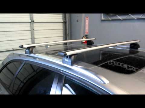 Audi A4 Avant with Thule 460R AeroBlade Base Roof Rack by Rack Outfitters