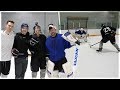 REAL LIFE HOCKEY SHOOTOUT CHALLENGE
