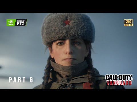 CALL OF DUTY VANGUARD RTX (2K-60FPS) Walkthrough Gameplay Part 6 -  (COD Campaign)