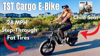 Deliveries, Kids, No Problem! The TST Cargo Carrier E-Bike Delivers!