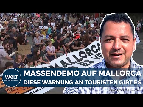 Video Thumbnail: MALLORCA: Massendemo gegen Massentourismus! Warnung vor Protesten im Urlaubsparadies der Deutschen