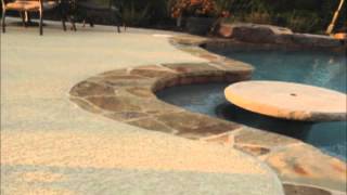preview picture of video 'Ballwin, MO Pool Deck Refinishing : Sundek Classic Texture'