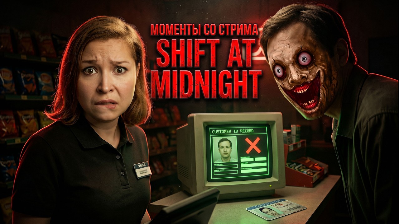 УГАРНЫЕ МОМЕНТЫ СО СТРИМОВ AlisanRose. Shift At Midnight