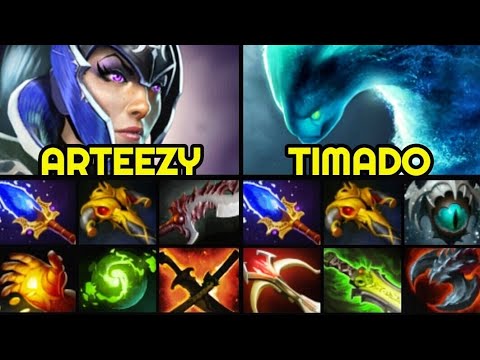ARTEEZY vs TIMADO Epic Game — Scepter Luna vs Scepter Morphling 7.28 Dota 2