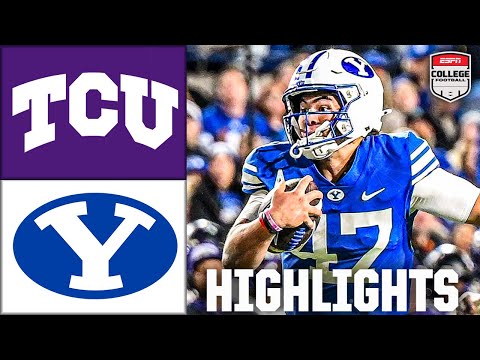 TCU Horned Frogs vs. BYU Cougars | Full Game Highlights | ESPN College Football