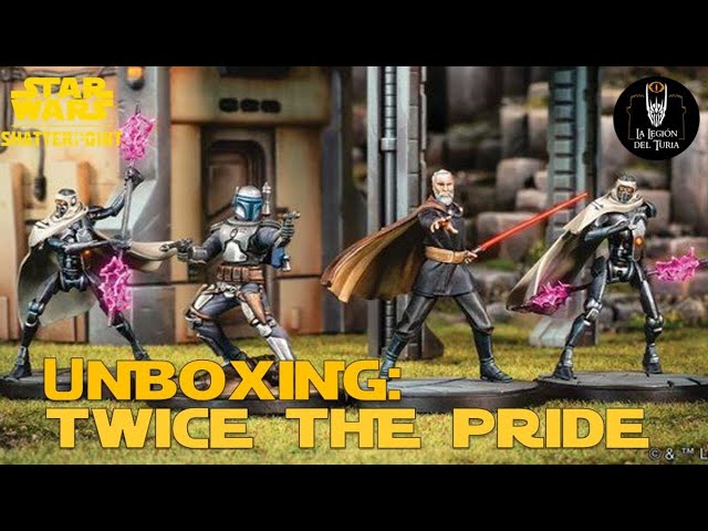 Vídeo relacionado con Asmodee Star Wars Shatterpoint Pack de Escuadra Twice The Pride, Incluye Conde Dooku, Jango Fett y Magnaguardias IG-100, Expansión de Miniaturas, 2 Jugadores, 14+ Años, 90 Minutos, Español