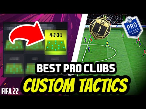 FIFA 22 PRO CLUBS - BEST *META* CUSTOM TACTICS AND FORMATION ......4-2-3-1