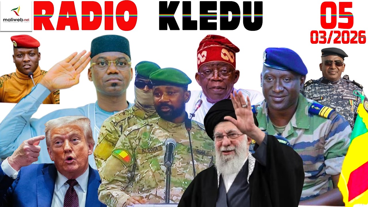La Revue de Presse de la RADIO KLEDU du 06 Mars 2026