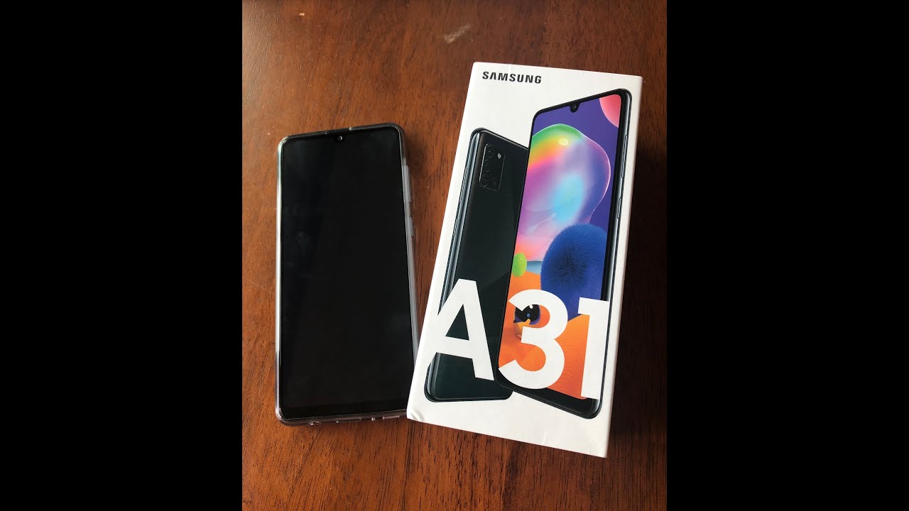 Galaxy A31 unboxing