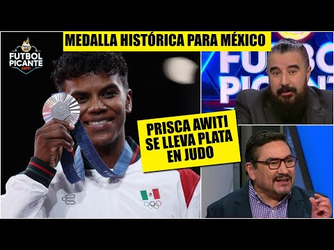 HISTÓRICO. Prisca Awiti consigue MEDALLA DE PLATA en JUDO para MÉXICO en Juegos Olímpicos