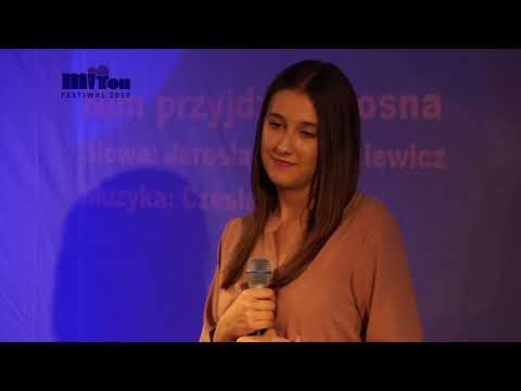 Alicja Dziurdziak laureatka Grand Prix festiwalu MIT TON 2019 Piosenki Czesława Niemena
