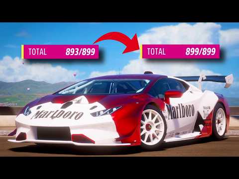 I Completed The ENTIRE Car Collection In Forza!