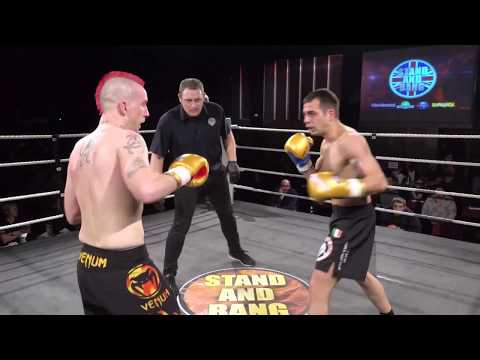 Shortman Vs Capobianco. 66kg Boxing. Stand and Bang Best of British 10th March 2018