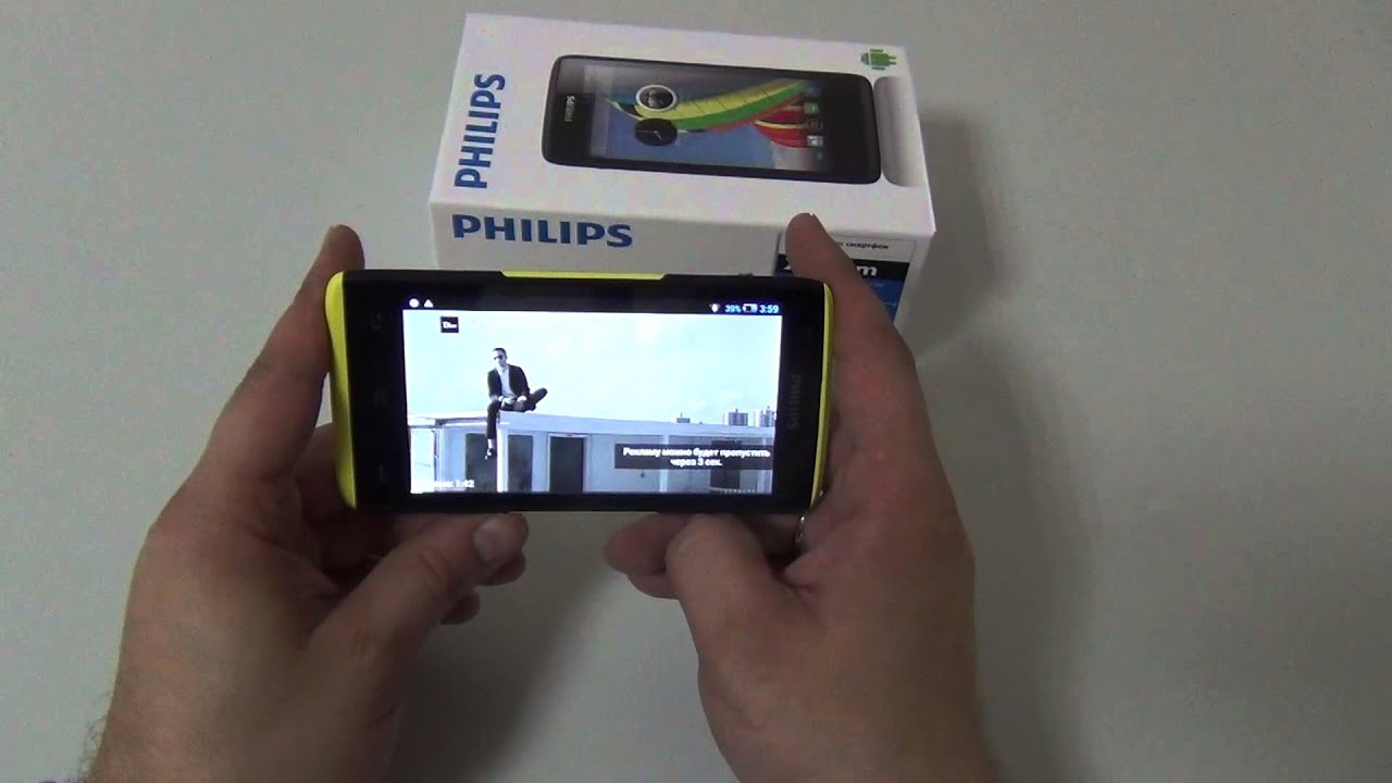 Philips Xenium W6500 Black