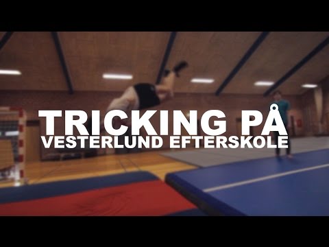 Tricking på Vesterlund Efterskole 15/16 (Den 8. marts 2016)