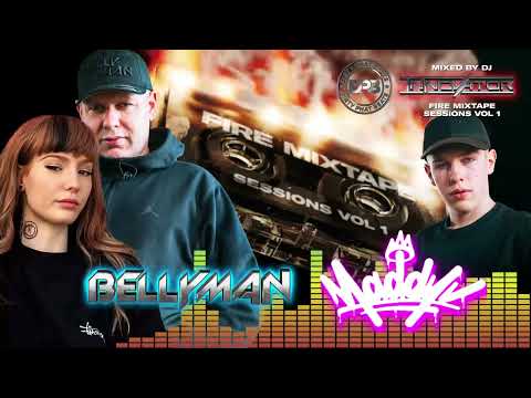 Bellyman & Maddy V - Fire mixtape sessions vol 1 mixed by @DJInnovator drum and bass dnb jungle