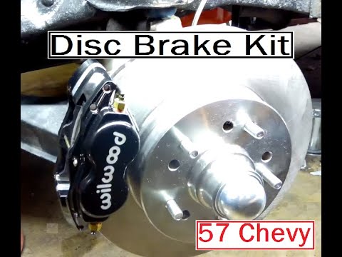 Installing the Wilwood Brake kit on the 1957 Chevy Bel Air #chevybelair