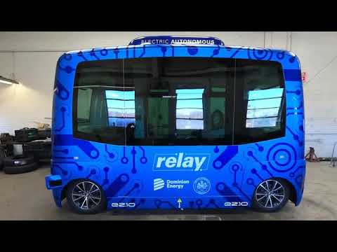 Virginia startet erstes Autonomes E-Shuttle Virginia startet erstes Autonomes E-Shuttle