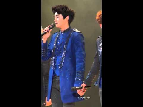 130324 롯데월드 ZE:A FIVE show casean 무대인사-박형식