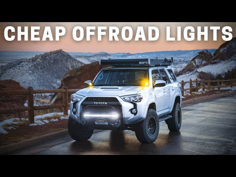 Cheap Nilight lights vs Baja Sport | $20 vs $200 Offroad lights