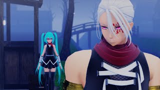 【鬼滅のMMD】鬼滅ミニ劇場 〜Lover's Quarrel〜 (宇随天元 & 初音ミク ver.)
