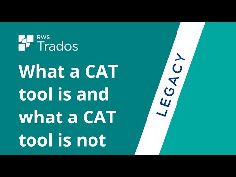 What a CAT tool is and what a CAT tool is not
