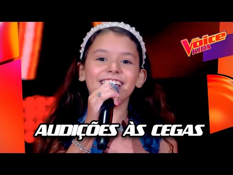 Laís Paixão canta 'Estrada da Vida' nas Audições às Cegas – The Voice Kids | 7ª Temporada