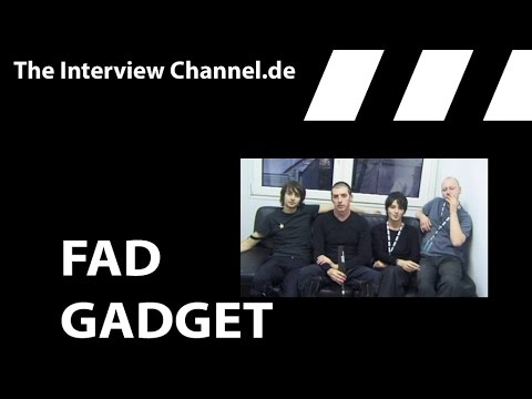 Fad Gadget Interview 2001