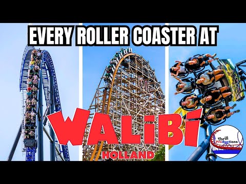 Every Roller Coaster at Walibi Holland! (2024 Edition)