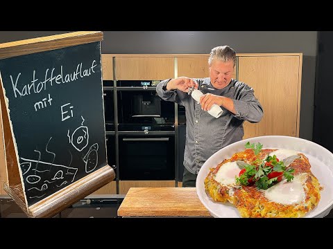 Kartoffelauflauf mit Ei | Das schnelle Gericht