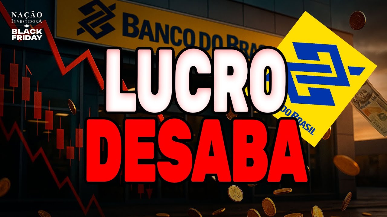 LUCRO DO BANCO DO BRASIL DESPENCA | Investidores em alerta com o BBAS3!