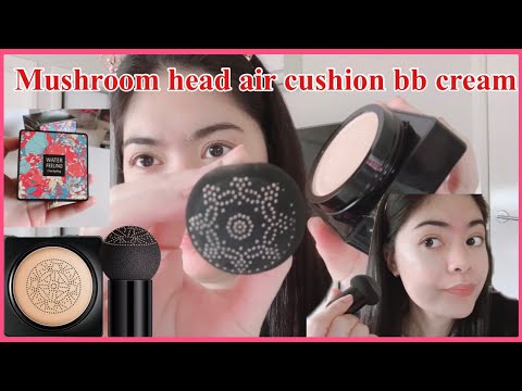 Mushroom Head Air BB/CC Cream Cushion first impression + wear test