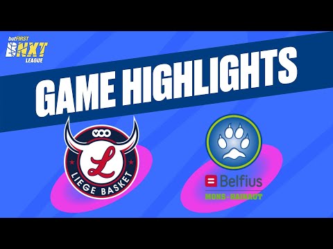 RSW Liege Basket vs. Belfius Mons-Hainaut - Game Highlights