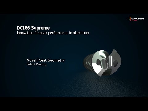 DC166 SUPREME SOLID CARBIDE DRILL - Innovation for peak performance in aluminium holemaking.