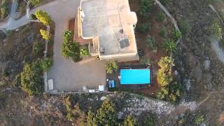 preview picture of video 'My First Full HD Flycam Test | Vamos - Greece'