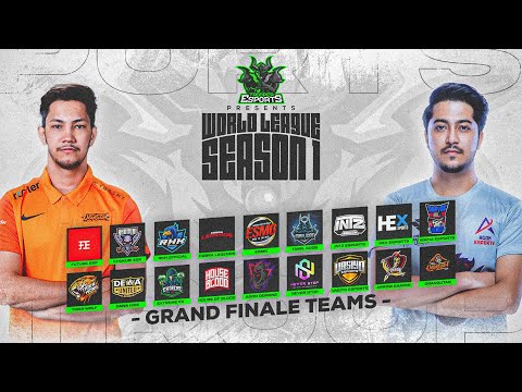 GRAND FINALE TEAMS OF TROOPER WORLD LEAGUE SEASON 1| TROOPER ESPORTS