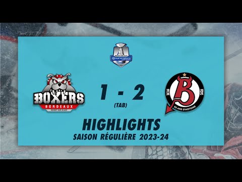 Boxers de Bordeaux 1-2 (TAB) Diables Rouges de Briançon - Highlights - Synerglace Ligue Magnus 23/24