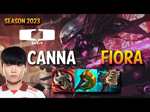 DK Canna FIORA vs AATROX Top - KR Ranked