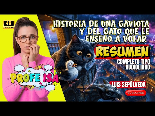 Vídeo relacionado con Historia de una gaviota y del gato que le enseñó a volar: Ilustraciones de Miles Hyman: 280 (Andanzas)