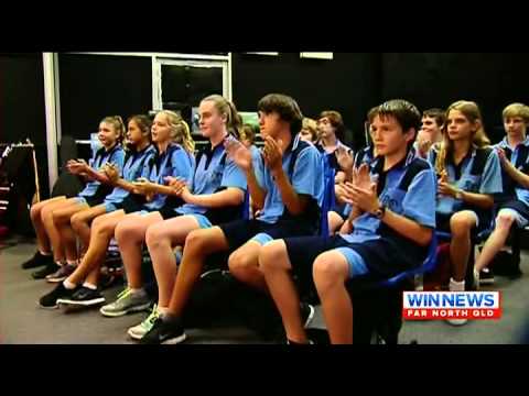 ABC news Libor Šmoldas at Smithfield, Cairns, Australia