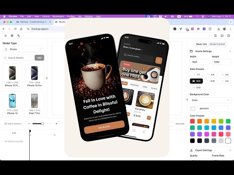 iMockup video preview