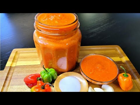 GUYANESE HOT PEPPER SAUCE| recipe caribbean pepper sauce/hot sauce