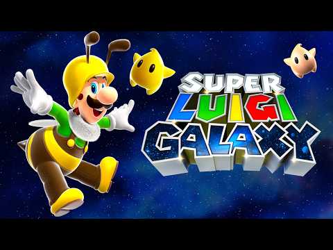 Super Luigi Galaxy - Full Game 100% Walkthrough